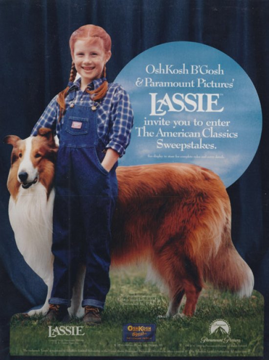 Lassie Standee