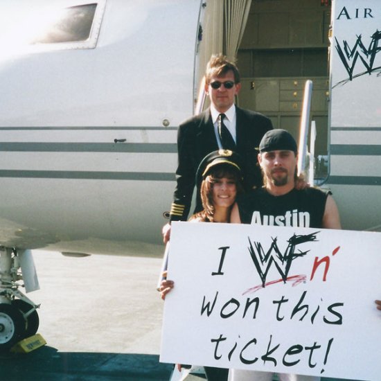 Outside the Private Jet